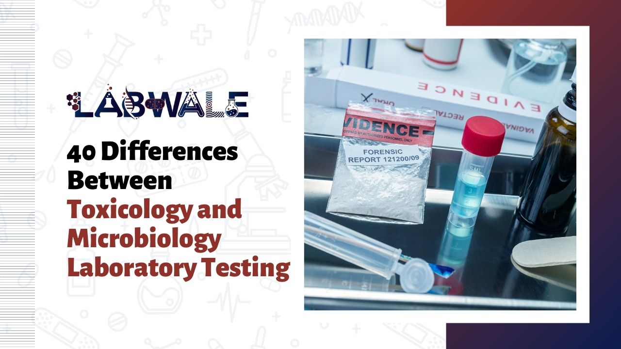 40 Differences Between Toxicology and Microbiology Laboratory Testing