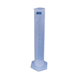 Polylab Plastic Measuring Cylinder (Hexagonal Base / 100 ml)
