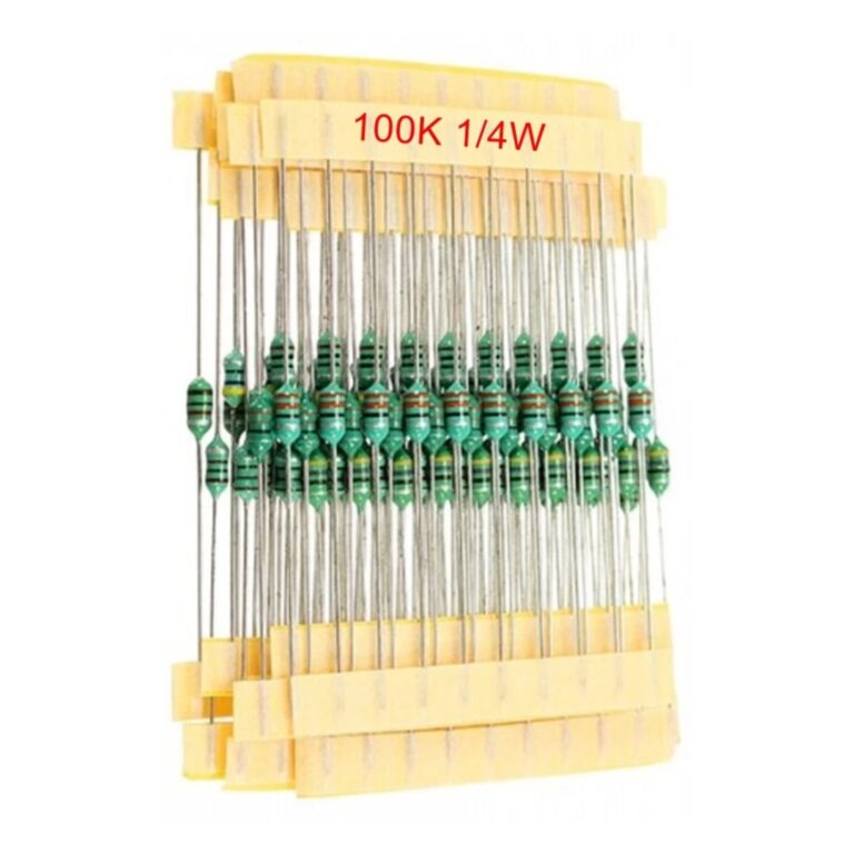 100K ohm, 1/4 Watt Resistor (5% tolerance) Resistor