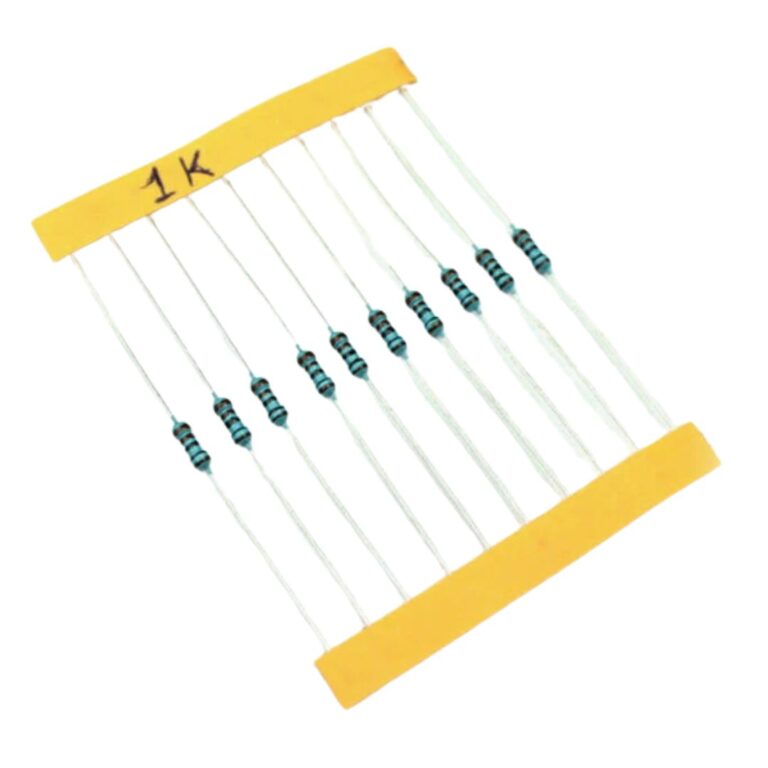 1K ohm, 1/4 Watt Resistor (5% tolerance) Resistor