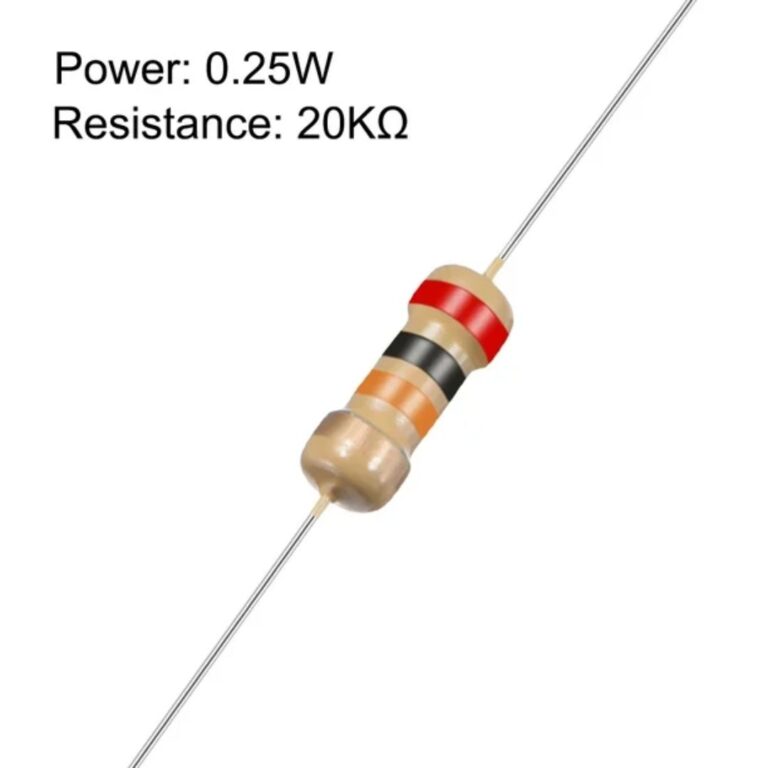 20K ohm, 1/4 Watt Resistor (5% tolerance) Resistor