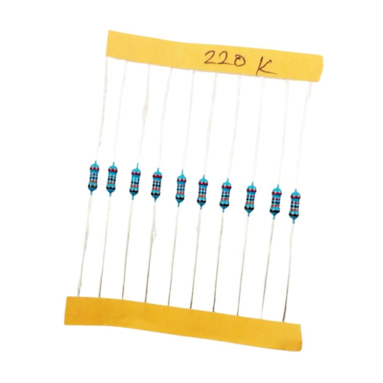 220K ohm, 1/4 Watt Resistor (5% tolerance) Resistor