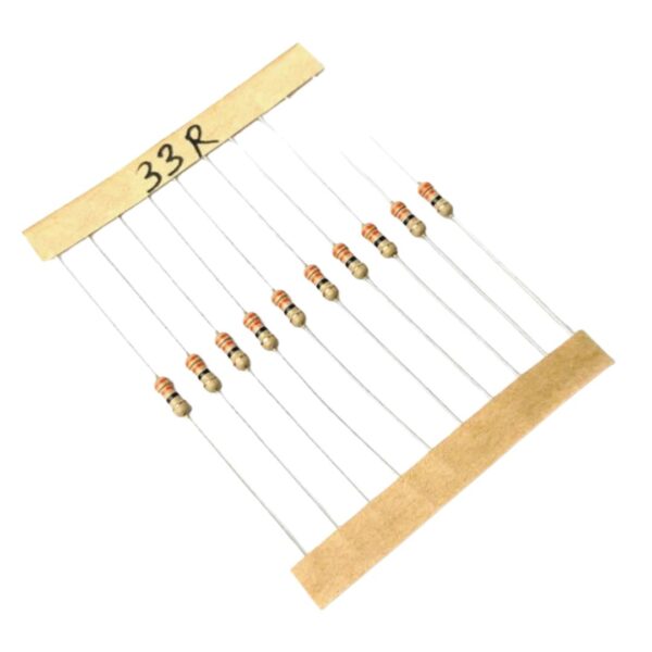 33 ohm, 1/4 Watt Resistor (5% tolerance) Resistor