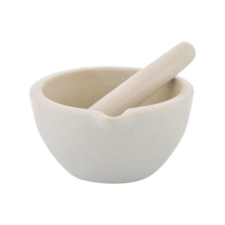3" Pestle & Mortar (Porcelain)