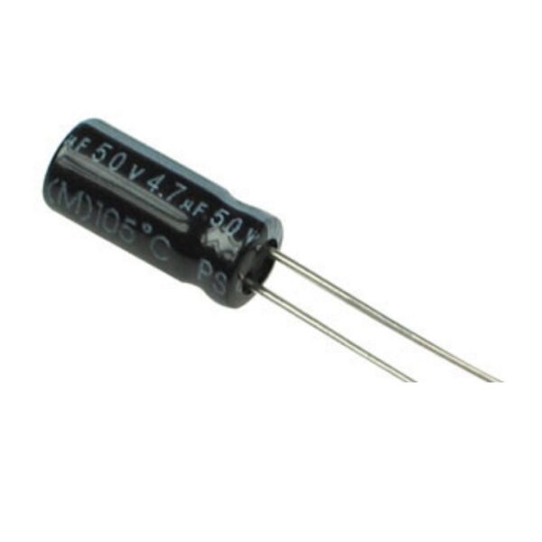 4.7uF 50V Electrolytic Capacitor