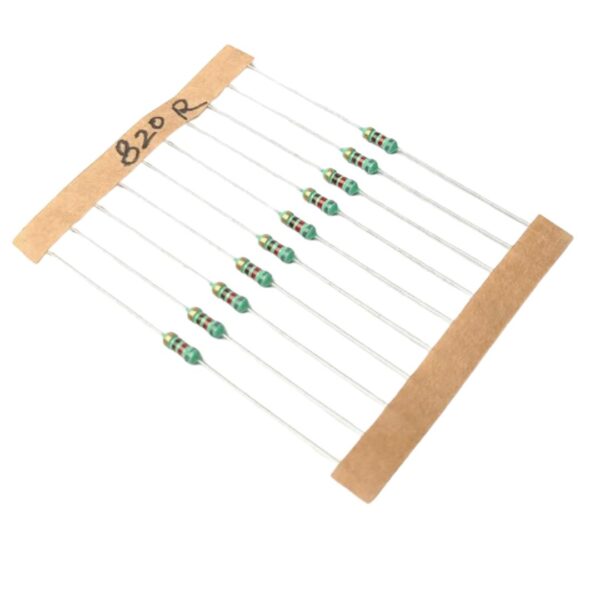 820 ohm, 1/4 Watt Resistor (5% tolerance) Resistor