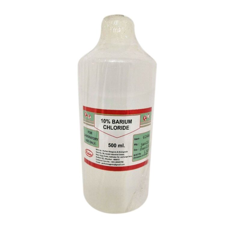 Barium Chloride Solution 10% (500 ml)