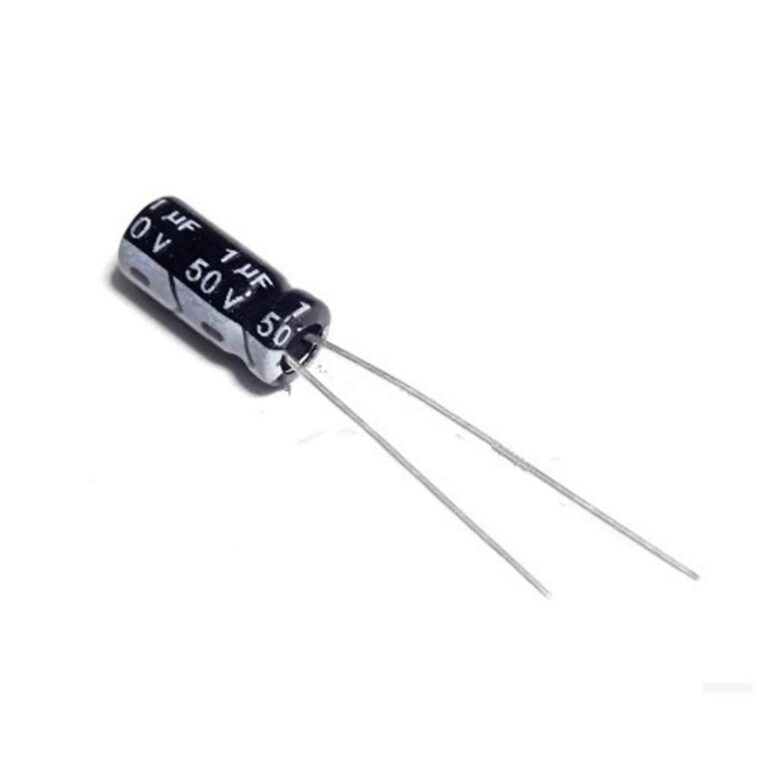 1uF 50V Electrolytic Capacitor