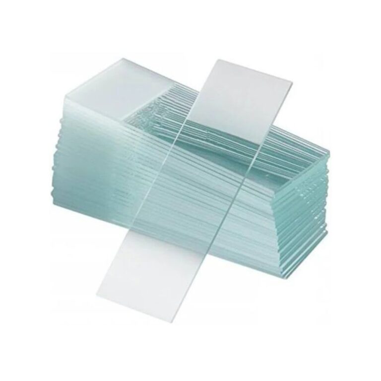 Frosted Microscope Glass Slides (Pack of 50 Slides)