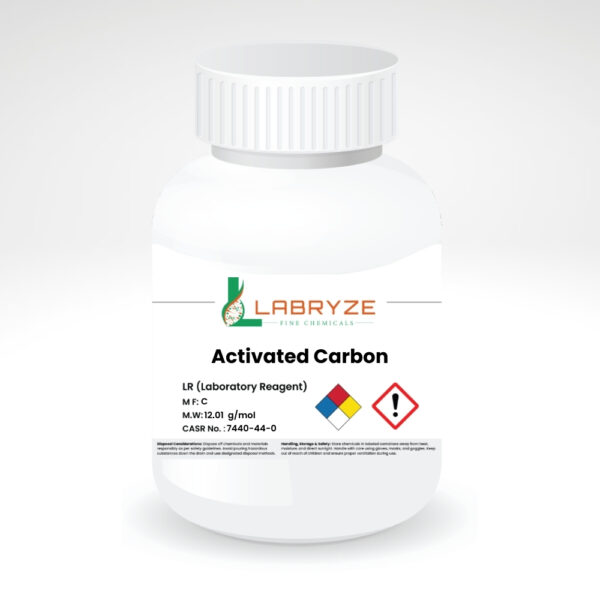 Activated Carbon (100 grams) - Lab Grade | CAS No.: 7440-44-0