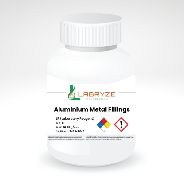 Aluminium Metal Fillings (100 grams) - Lab Grade | CAS No.: 7429-90-5