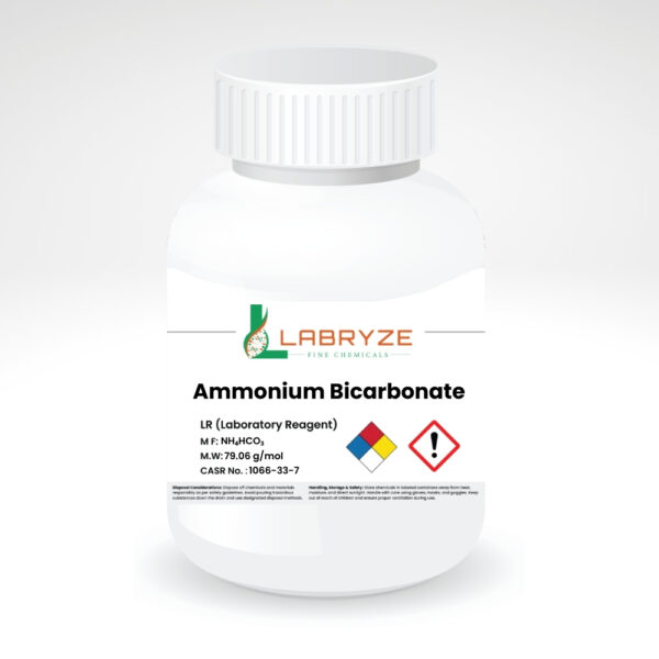 Ammonium Bicarbonate (100 grams) - Lab Grade | CAS No.: 1066-33-7