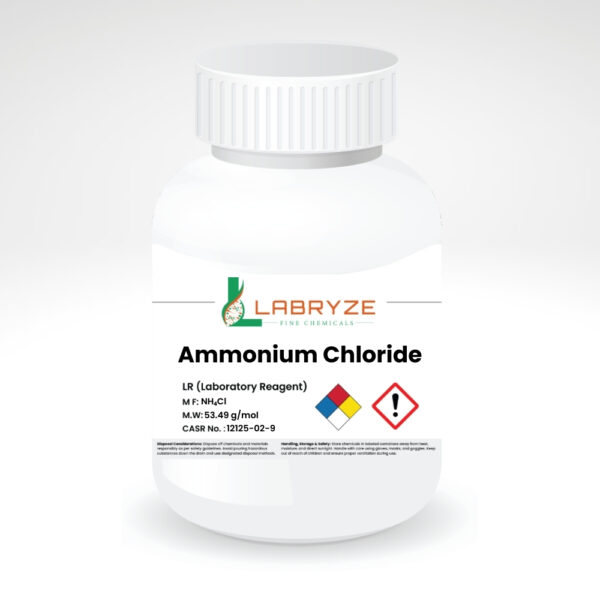 Ammonium Chloride (100 grams) - Lab Grade | CAS No.: 12125-02-9