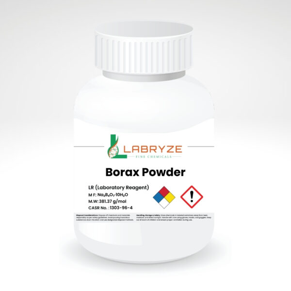 Borax (100 grams) - Lab Grade | CAS No.: 1303-96-4