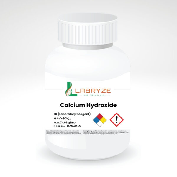 Calcium Hydroxide (100 grams) - Lab Grade | CAS No.: 1305-62-0