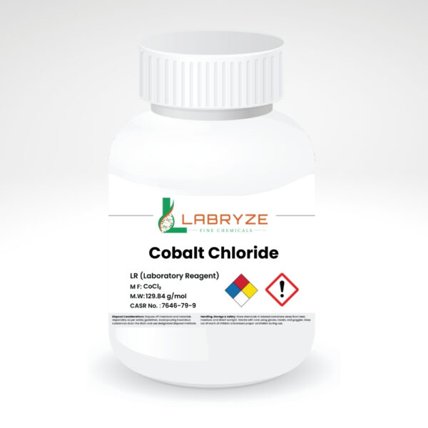 Cobalt Chloride (100 grams) - Lab Grade | CAS No.: 7646-79-9