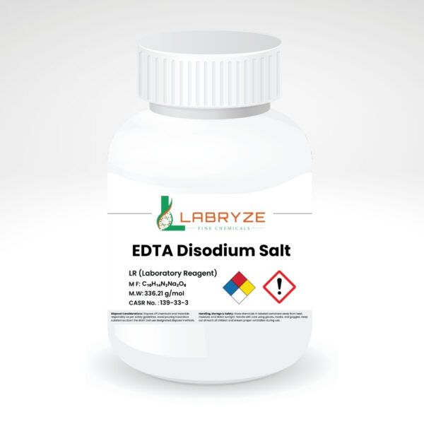 EDTA Disodium Salt (100 grams) - Lab Grade | CAS No.: 139-33-3
