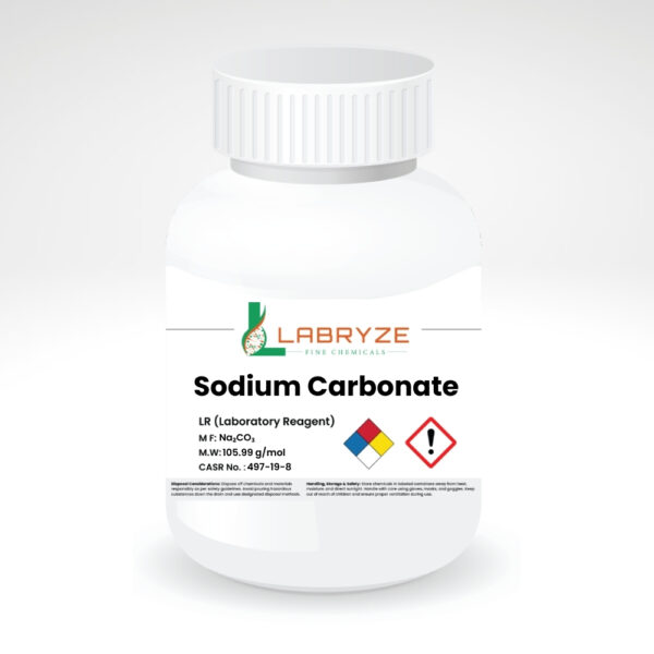 Sodium Carbonate (100 grams) - Lab Grade | CAS No.: 497-19-8