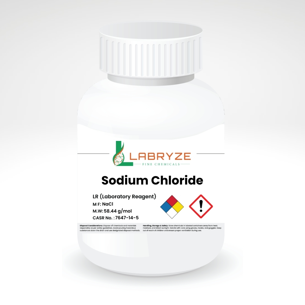 Sodium Chloride - Lab Grade - Labryze Fine Chemicals