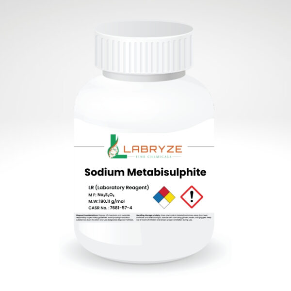 Sodium Metabisulphite (100 grams) - Lab Grade | CAS No.: 7681-57-4