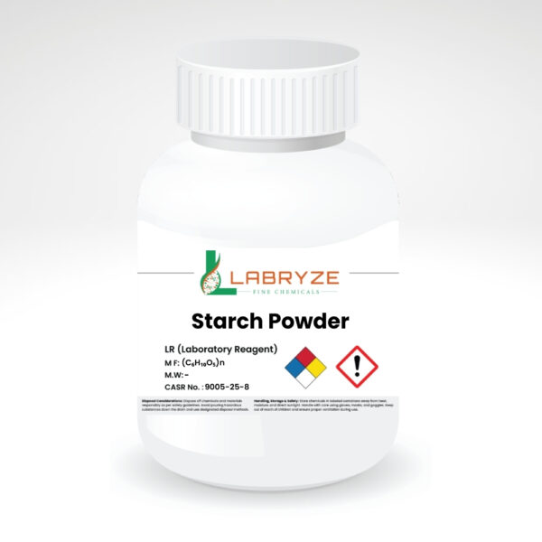 Starch Powder (100 grams) - Lab Grade | CAS No.: 9005-25-8