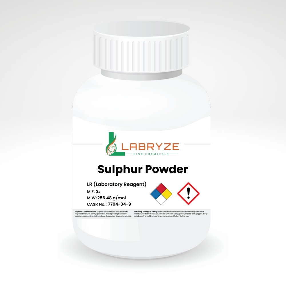 Sulphur Powder - Lab Grade - Labryze Fine Chemicals