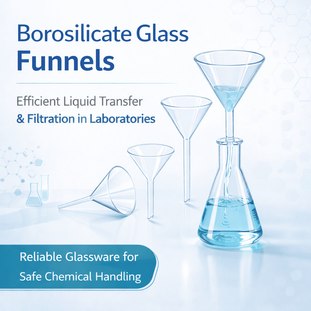Labwale Borosilicate Glass Funnels
