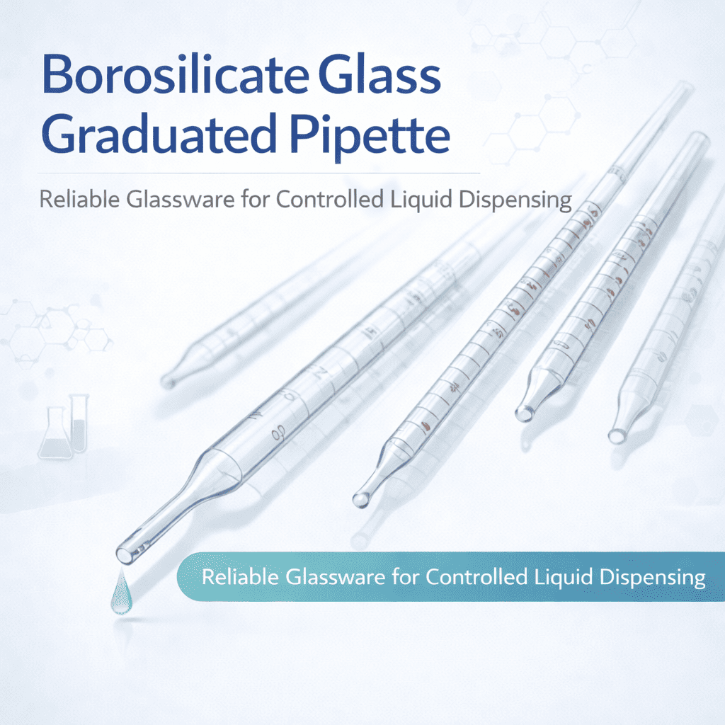 Labwale Borosilicate Glass Graduated Pipette