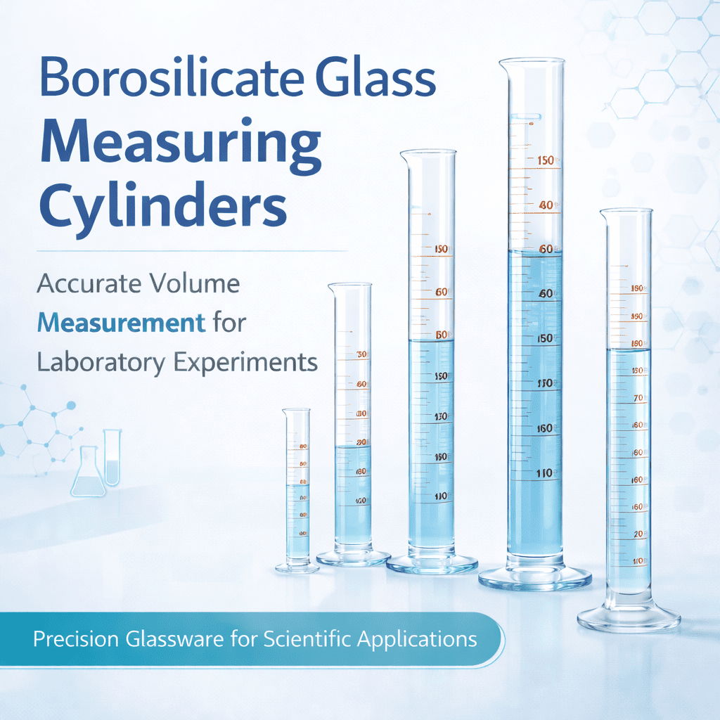Labwale Borosilicate Glass Measuring Cylinders