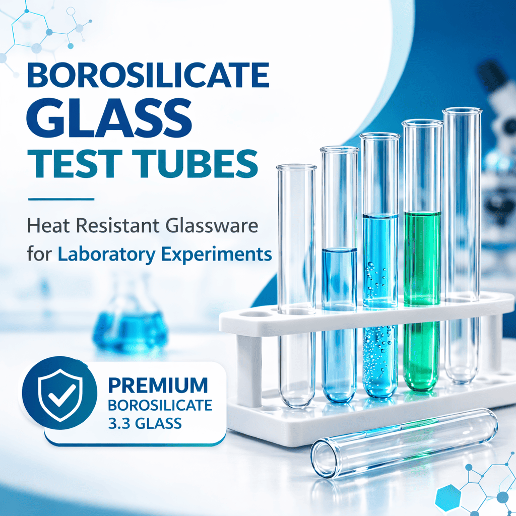 Labwale Borosilicate Glass Test Tubes
