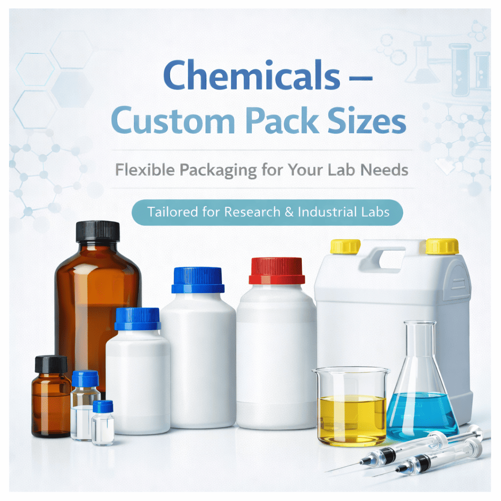 Labwale Chemicals Custom Pack Sizes
