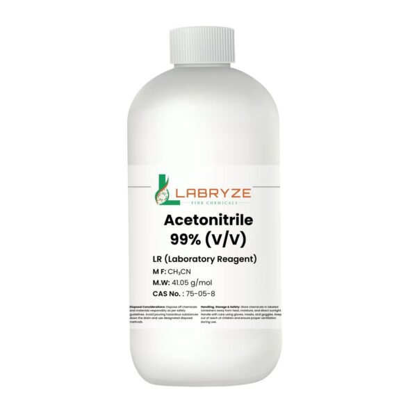 Acetonitrile, 99% (500 mL) – CAS No. 75-05-8