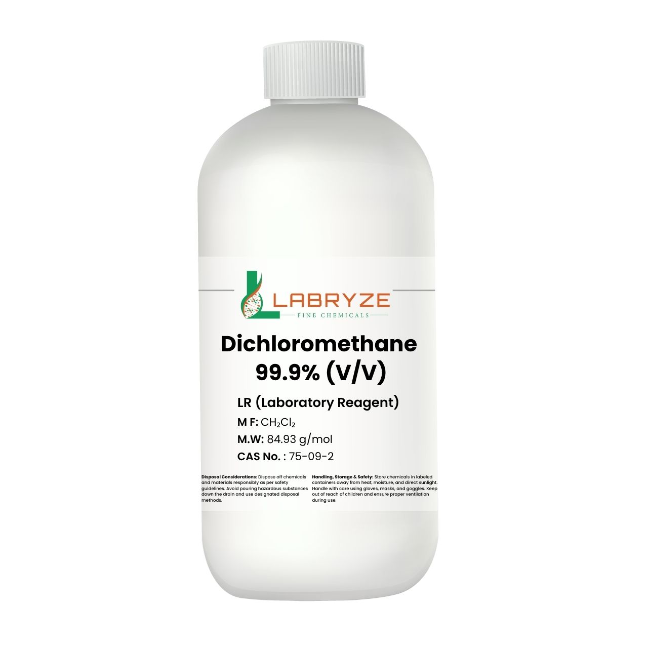 Dichloromethane – 99% (500 ml) _ CAS Number_ 75-09-2