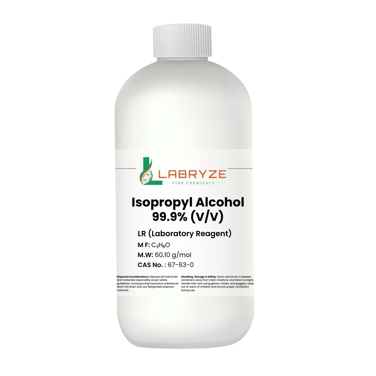 Isopropyl Alcohol – 99.9% (500 ml) _ CAS Number_ 67-63-0