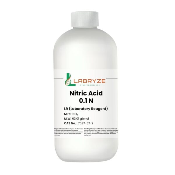 Nitric Acid, 0.1 N (500 mL) – CAS No. 7697-37-2