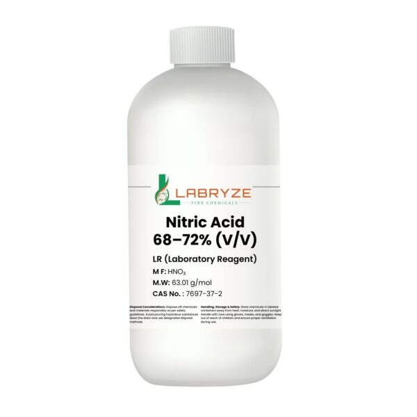 Nitric Acid, 68–72% (500 mL) – CAS No. 7697-37-2