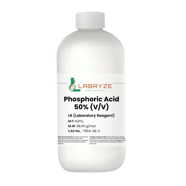 Phosphoric Acid, 50% Solution (500 mL) – CAS No. 7664-38-2
