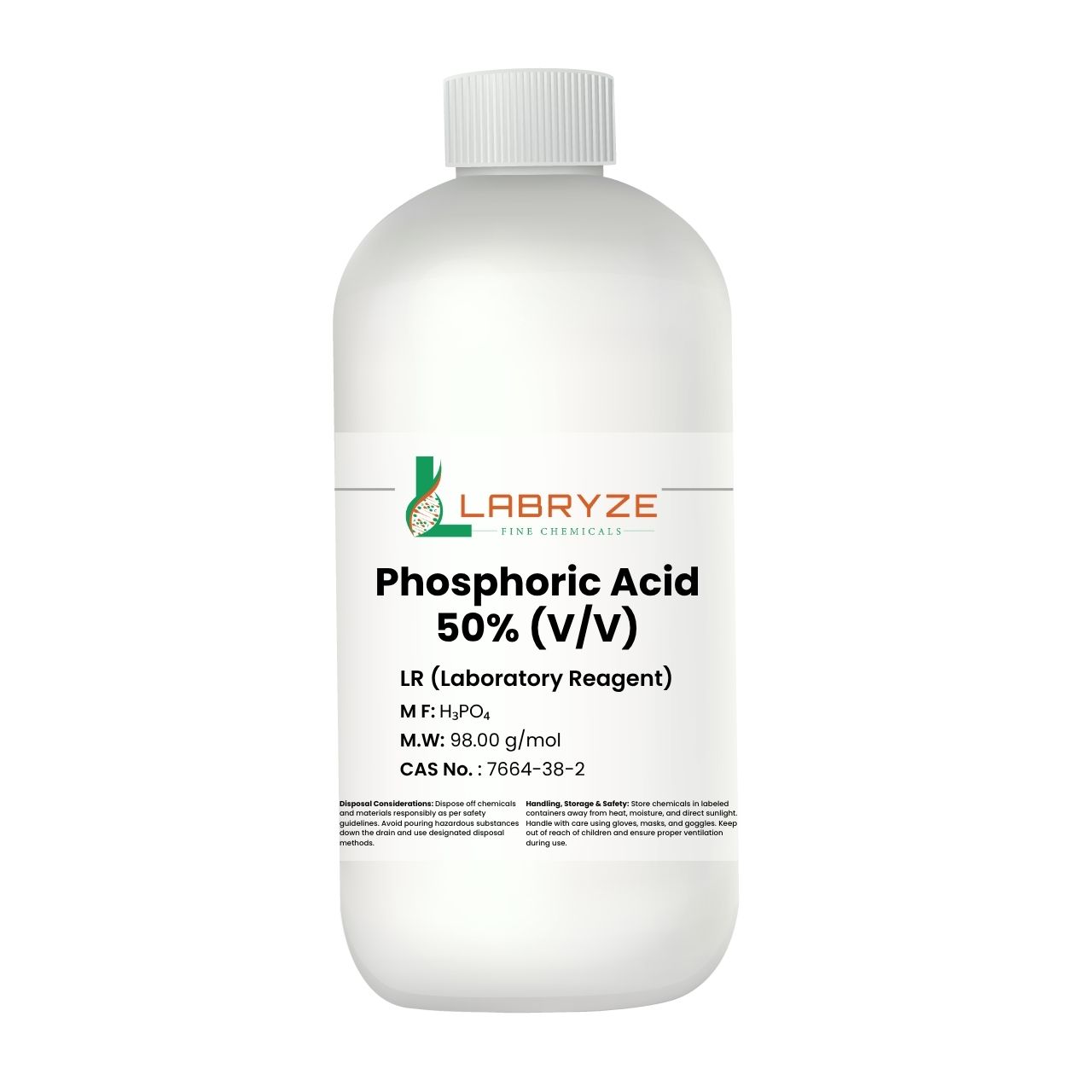 Phosphoric Acid – 50% (500 ml) _ CAS Number_ 7664-38-2