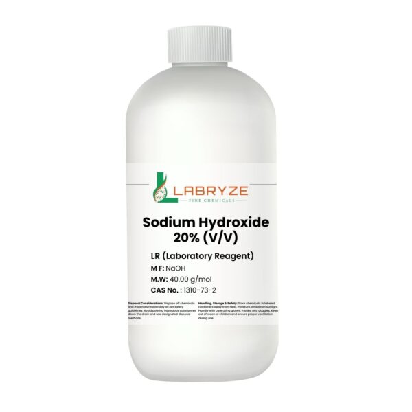 Sodium Hydroxide, 20% Solution (500 mL) – CAS No. 1310-73-2