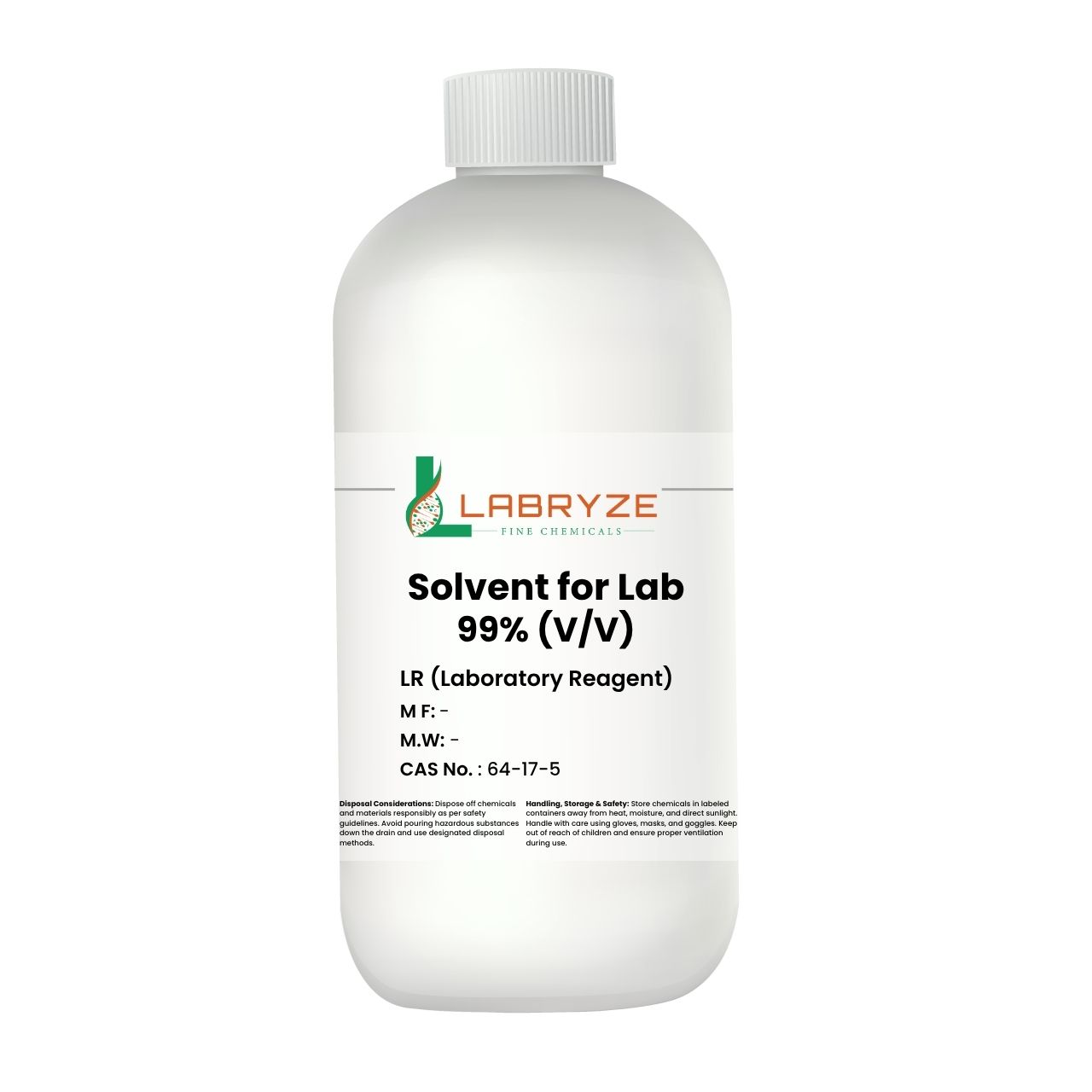 Solvent for Lab – 99% (500 ml) _ CAS Number_ 64-17-5