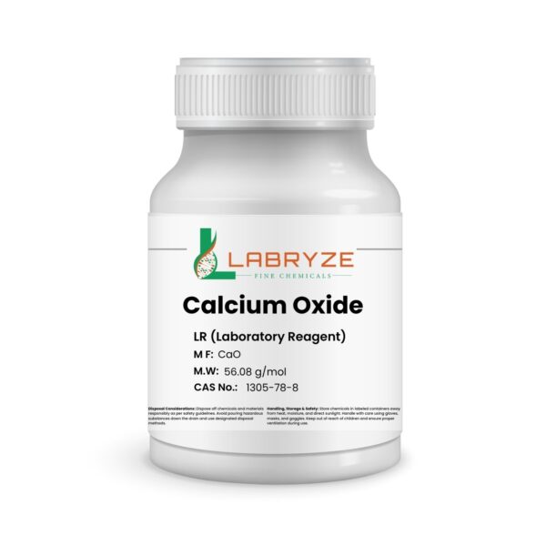 Calcium Oxide - 250gm pack - CAS No 1305-78-8