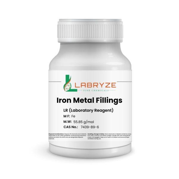 Iron Metal Fillings - 250gm pack - CAS No 7439-89-6