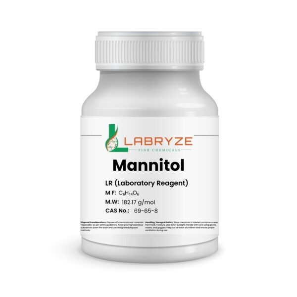 Mannitol - 250gm pack - CAS No 69-65-8