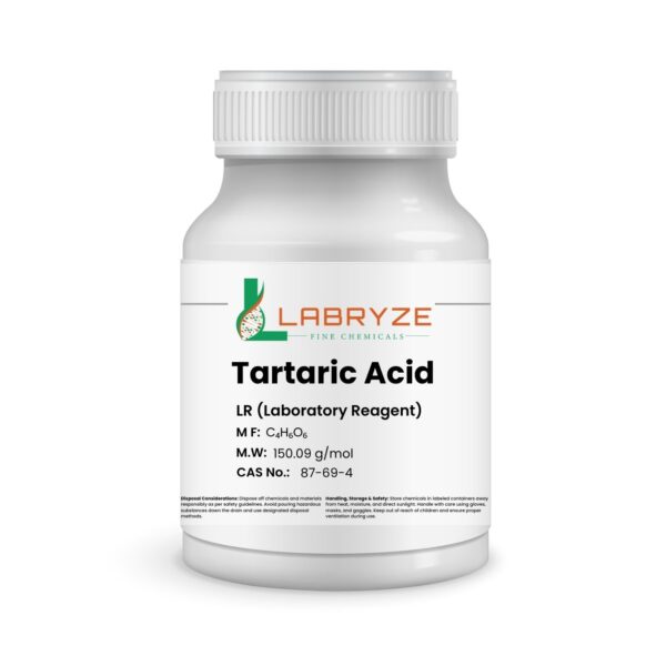 Tartaric Acid - 250gm pack - CAS No 87-69-4