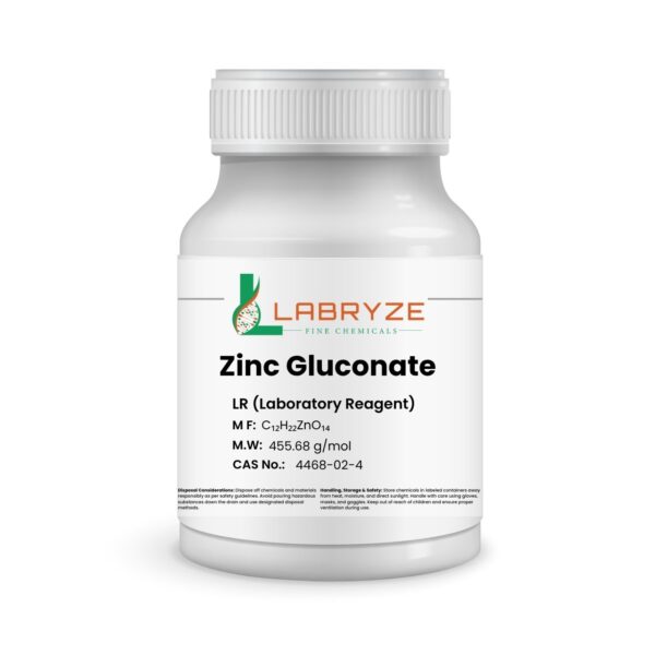 Zinc Gluconate - 250gm pack - CAS No 4468-02-4