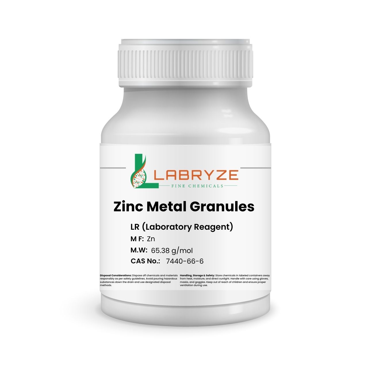 Zinc Metal Granules - 250gm pack - CAS No 7440-66-6