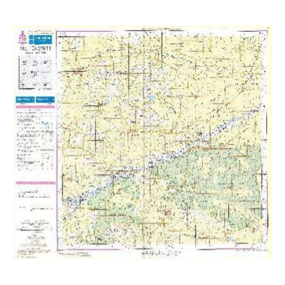 Topographical & Travel Maps - Waterproof & Tearproof Navigation Chart for Hiking, Camping, and Outdoor Trail Exploration - Durable Laminated Synthetic Paper