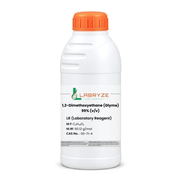 1,2-Dimethoxyethane (Glyme) - 500ml Packs - CAS No - 110-71-4