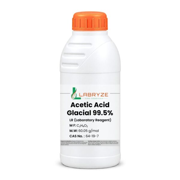 Acetic Acid Glacial 99.5% - 500ml pack - CAS No. 64-19-7