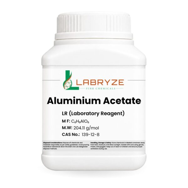 Aluminium Acetate - 500gm pack - CAS No. 139-12-8